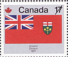 Timbre de 1979 - Ontario, 1867 - Timbre du Canada