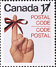 Timbre de 1979 - Main de femme - Timbre du Canada