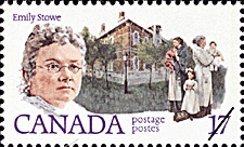 Timbre de 1981 - Emily Stowe - Timbre du Canada