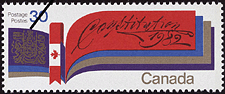 Timbre de 1982 - Constitution, 1982 - Timbre du Canada