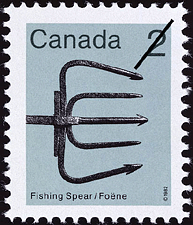 Timbre de 1982 - Foëne - Timbre du Canada