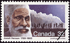 Timbre de 1983 - Josiah Henson, 1789-1883 - Timbre du Canada