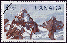 Timbre de 1984 - Glacier - Timbre du Canada