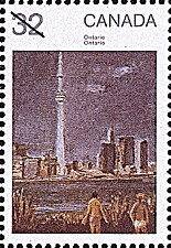 Ontario 1984 - Timbre du Canada