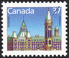 Timbre de 1987 - Parlement - Timbre du Canada