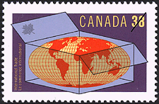 Timbre de 1989 - Le commerce international - Timbre du Canada