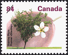 Timbre de 1991 - Prunier Stanley - Timbre du Canada