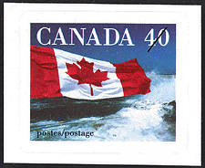 Timbre de 1991 - Le drapeau - Timbre du Canada